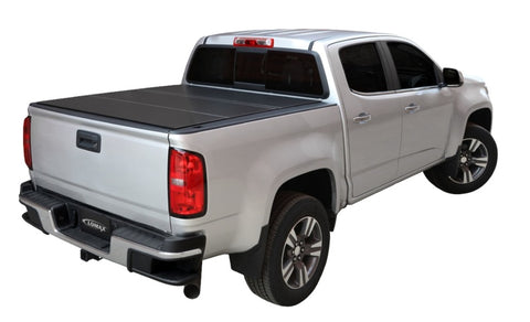 Access LOMAX Tri-Fold Cover 05-20 Nissan Frontier w/ 5ft Bed - Matte Black - B1030039