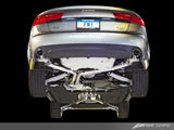 AWE Tuning Audi C7 A6 3.0T Touring Edition Exhaust - Dual Outlet Diamond Black Tips - 3015-33052