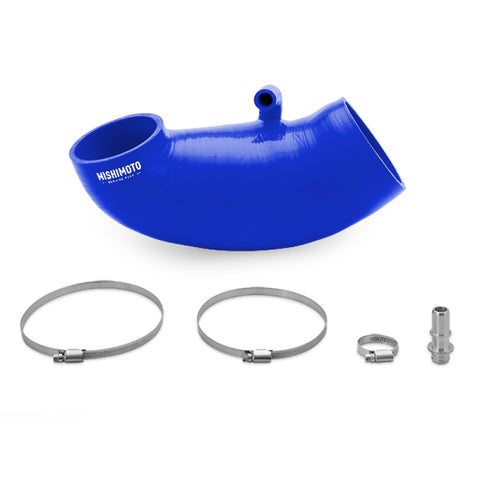 Mishimoto 2016+ Chevrolet Camaro SS Silicone Induction Hose - Blue - MMHOSE-CAM8-16IHBL