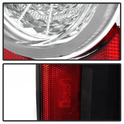 Spyder 19-20 Jeep Wrangler - Full LED Tail Lights - Seq Turn Signal - Chrome ALT-YD-JW19-SEQ-C - 5086167