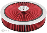 Spectre ExtraFlow HPR Air Cleaner Assembly 14in. x 3in. - Red - 47622