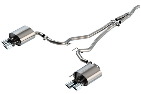 Borla 19-20 Ford Mustang Ecoboost 2.3L 2.25in S-type Exhaust w/ Valves - 140827