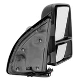 Xtune Ford Superduty 99-14 Manual Extendable Manual Adjust Mirror Amber- Right MIR-FDSD08S-MA-AM-R - 9933134