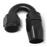 Russell Performance -6 AN Black 180 Degree Full Flow Swivel Hose End - 613505