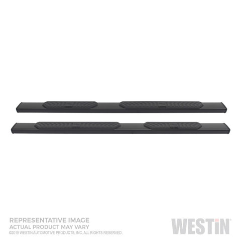 Westin 19-22 Chevrolet Silverado 1500 DC R5 Nerf Step Bars - Blk - 28-51265