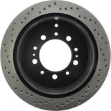 StopTech Drilled Sportstop Cryo Rotor - Left - 128.44157CL