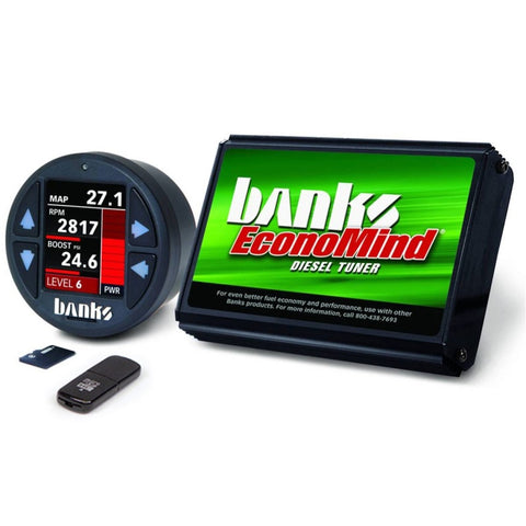 Banks Power 01-04 Chevy/GMC 2500/3500 6.6L LB7 Economind Diesel Tuner w/ Banks iDash-1.8 DataMonster - 61439