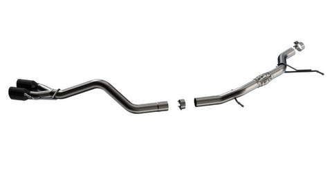 Borla 22-23 Ford Maverick 2.0L 4 CYL. AT AWD 4DR S-type Exhaust Black Chrome - 140938BC