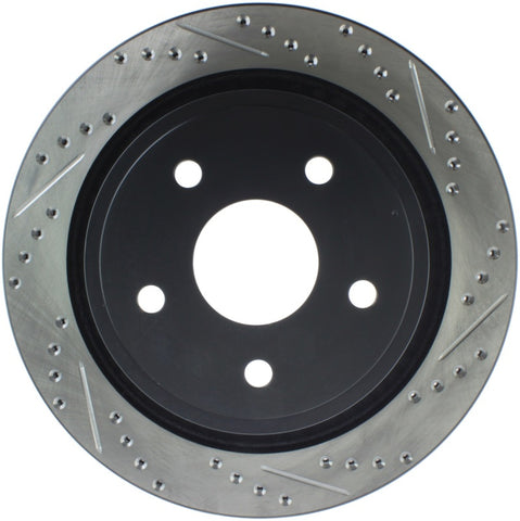 StopTech Slotted & Drilled Sport Brake Rotor - 127.67054L