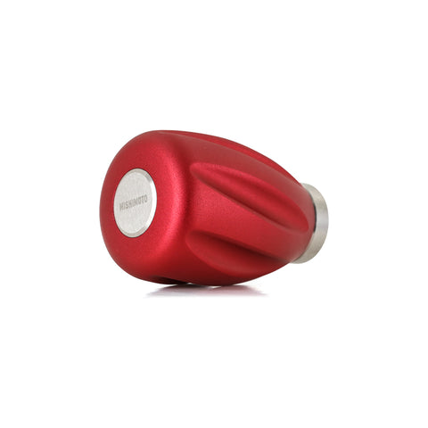 Mishimoto Steel Core Twist Shift Knob Red Aluminum - MMSK-TWST-RD