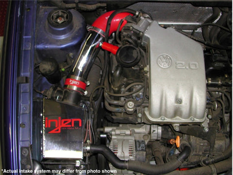 Injen 96-98 Jetta / Golf 2.0L OBD2 Only Single Pressure Regulating Valve Only Polished Short Ram I - IS3010P