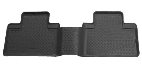 Husky Liners 00-02 Ford F-150 Super Crew Cab Classic Style 2nd Row Black Floor Liners - 63051