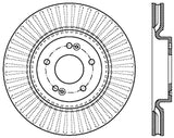 StopTech Slotted Sport Brake Rotor - 126.50028SL