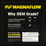 Magnaflow 01-03 Ford F150 XL/XLT V6 4.2L OEM Grade / EPA Compliant Direct-Fit Catalytic Converter - 21-249