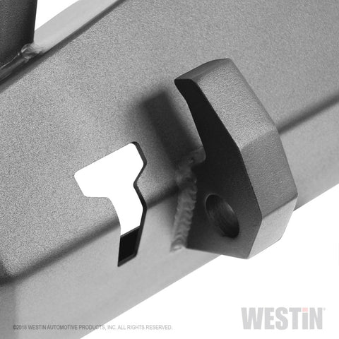 Westin 18-22 Jeep Wrangler JL / 20-22 Gladiator WJ2 Stubby Front Bumper w/Bull Bar - Tex. Blk - 59-80075