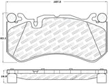 StopTech Performance Brake Pads - 309.12911