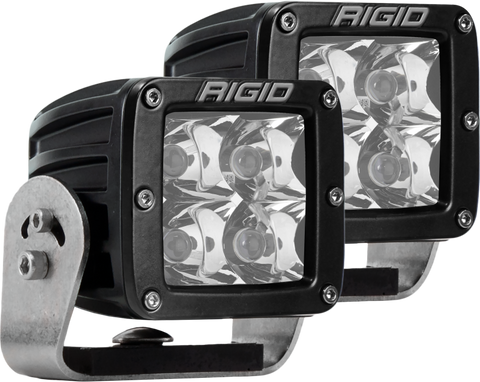 Rigid Industries Dually HD Black- Spot Set of 2 - 222213