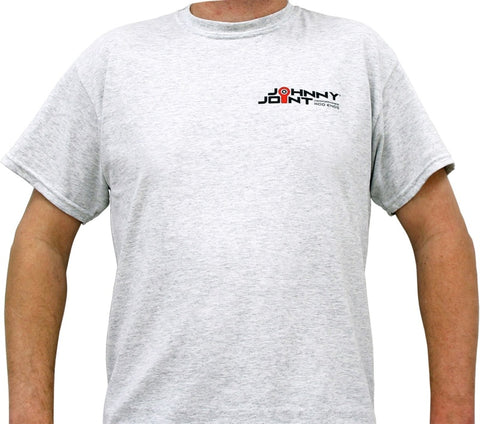 RockJock T-Shirt w/ Johnny Joint Logos Front and Back Gray XXXL - RJ-711006-XXXL