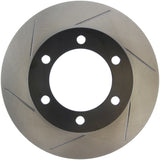 StopTech Power Slot 95-04 Toyota Tacoma / 11/95-02 4 Runner Front Right SportStop Slotted Rotor - 126.44109SR