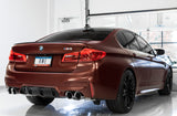 AWE Tuning 18-19 BMW M5 (F90) 4.4T AWD SwitchPath Axle-back Exhaust - Diamond Black Tips - 3025-43065