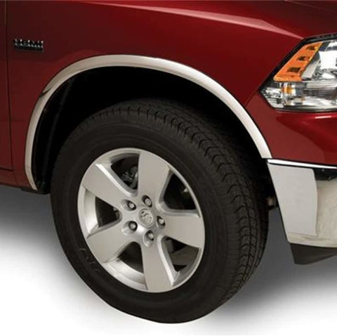 Putco 09-18 Ram 1500 - Hemi and Non-Hemi (Fits Rams w/ chromed Front bumpers) SS Fender Trim - 97190