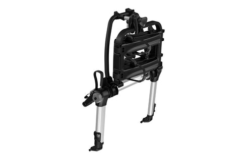 Thule OutWay Platform-Style Trunk Mount Bike Rack w/Raised Platform (Up to 2 Bikes) - Silver/Black - 993005