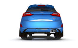 Rally Armor 18-22 Ford Fiesta ST MK8 Black UR Mud Flap w/ Blue Logo - MF60-UR-BLK/BL