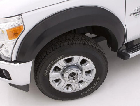 Lund 02-08 Dodge Ram 1500 Ex-Extrawide Style Smooth Elite Series Fender Flares - Black (2 Pc.) - EX203SB