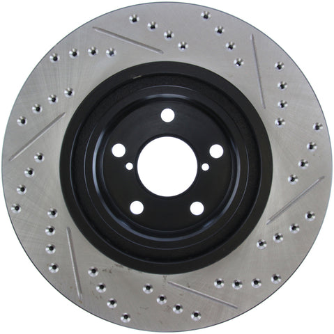 StopTech Slotted & Drilled Sport Brake Rotor - 127.47021R