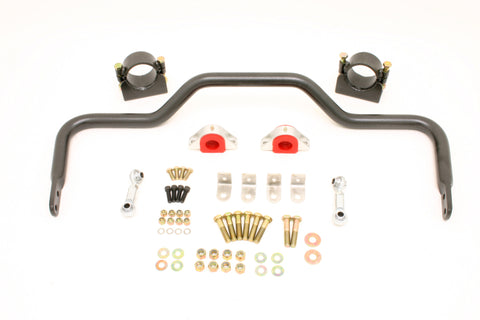 BMR 64-72 A-Body w/ 3in Axles Rear Solid 1.375in Xtreme Anti-Roll Bar Kit - Black Hammertone - XSB006H