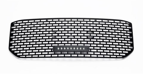 Putco 15-20 GMC Yukon XL Liquid 3D Slot/Blk Denali Style Lighted Boss Grille w/10in Luminix Lightbar - 270519BL