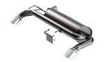 Borla 21-22 Ford Bronco 2.7L V6 4WD Touring Axle Back Exhaust w/ Bright Chrome Tips - 11976