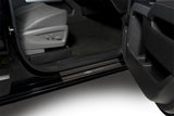 Putco 14-18 Chevy Silv LD - Crew Cab w/ CHEVROLET Etching (8pcs) Black Platinum Door Sills - 95173BPGM-1