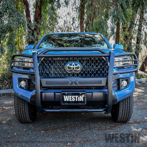 Westin 16-21 Toyota Tacoma Sportsman X Grille Guard - Tex. Blk - 40-33885