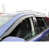 Westin 2013-2018 Nissan Pathfinder Wade Slim Wind Deflector 4pc - Smoke - 72-69478