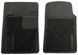 Husky Liners 03-06 Infiniti G35/05-07 Subaru WRX/01-04 Lexus IS300 Heavy Duty Black Front Floor Mats - 51111