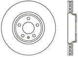 StopTech Power Slot 09-10 Audi A4/A4 Quattro / 08-10 A5 / 10 S4 Front Right Drilled & Slotted Rotor - 127.33123R