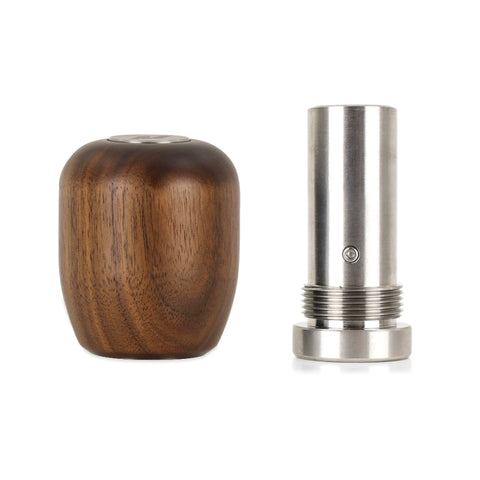 Mishimoto Short Steel Core Wood Shift Knob - Walnut - MMSK-WD-SWN