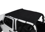 Rampage 2018-2019 Jeep Wrangler(JL) Unlimited Sport 4-Door California Ext.Brief-OE Style - Black - 90435