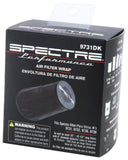 Spectre Universal Pre-Filter Wrap 6.125in. x 9.125in. - Black - 9731DK