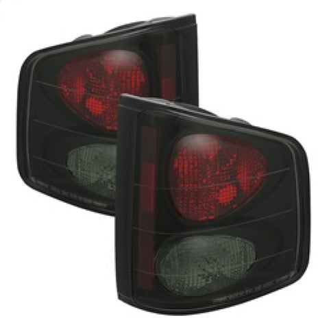 Spyder Chevy S10 94-04/Isuzu Hombre 96-00 Euro Tail Lights Blk Smke ALT-YD-CS1094-BSM - 5078049