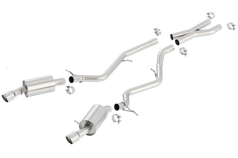 Borla 07-08 BMW 335i coupe/sedan aggressive catback exhaust system - 140276