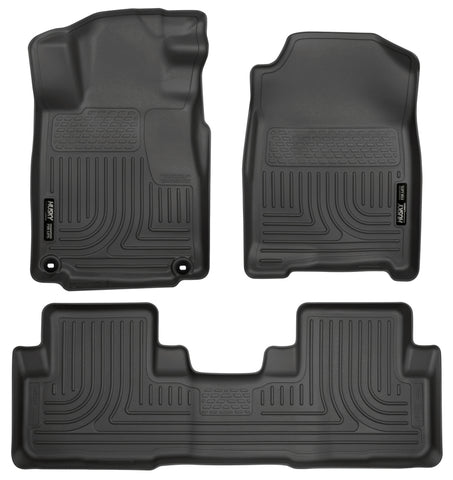 Husky Liners 2012 Honda CR-V WeatherBeater Combo Black Floor Liners - 98451