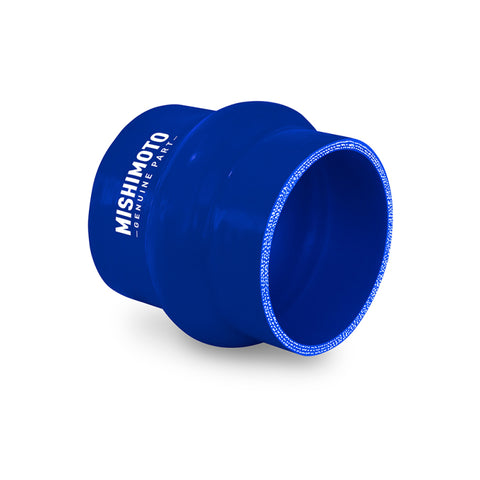 Mishimoto 4in. Hump Hose Silicone Coupler - Blue - MMCP-4HPBL