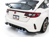 AWE Tuning 2023 Honda Civic Type R FL5 Track Edition Exhaust w/ Triple Diamond Black Tips - 3020-53287