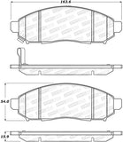 StopTech Street Brake Pads - 308.10940