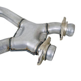 BBK 79-93 Mustang 5.0 Short Mid X Pipe With Catalytic Converters 2-1/2 For BBK Long Tube Headers - 1659