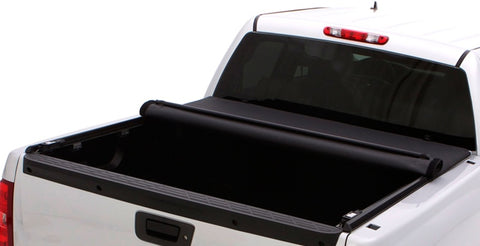 Lund 16-23 Nissan Titan XD (78.7 Bed) Genesis Roll Up Tonneau Cover - Black - 96091