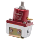 Edelbrock Fuel Pressure Regulator EFI 180 GPH 35-90 PSI -6 In/Out -6 Return Red/Clear - 174041