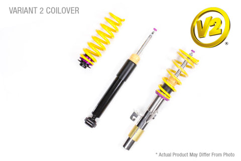 KW Coilover Kit V2 Audi TT/TTS Coupe Quattro w/o Magnetic Ride - 152100AD